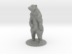 4 inch Grizzly Bear in Gray PA12