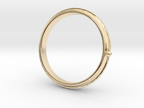 To the moon ring in 14K Yellow Gold