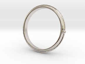 To the moon ring in Platinum