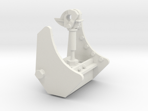 M31 front pintle_1:16 in White Natural Versatile Plastic