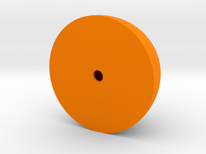 halfellipsoid in Orange Processed Versatile Plastic