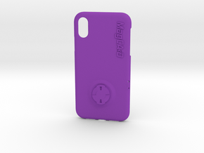 iPhone XR Wahoo Mount Case in Purple Processed Versatile Plastic