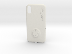 iPhone XR Wahoo Mount Case in White Premium Versatile Plastic