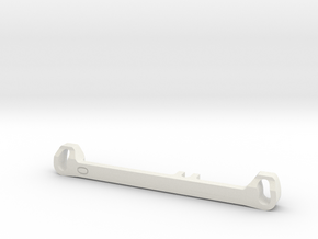 MC3 Wide Front End Stability Kit- Zero Toe Bar in White Natural Versatile Plastic