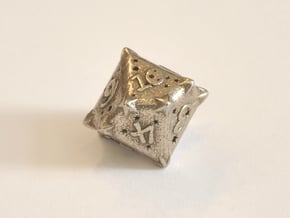 D10 Balanced - Constellations in Polished Bronzed-Silver Steel