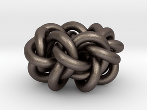 B&G Knot 26 in Polished Bronzed-Silver Steel