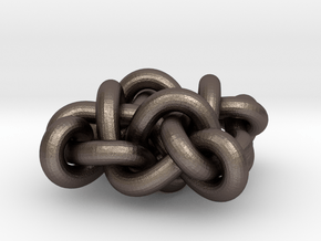 B&G Knot 22 in Polished Bronzed-Silver Steel