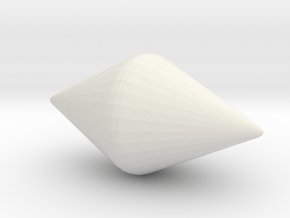 Omega Slingstone in White Natural Versatile Plastic