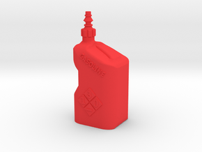 Gasoline Tuf Jug Fluid Container 1Tenth Scale in Red Processed Versatile Plastic