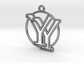 Y&Y Monogram in Natural Silver
