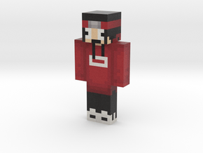FreakingChicken Red | Minecraft toy in Natural Full Color Sandstone
