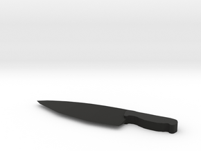 kitchen knife in Black Premium Versatile Plastic