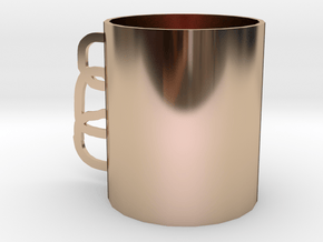 Mug in 14k Rose Gold: Small