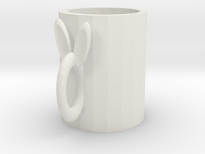 Cup.stl in White Natural Versatile Plastic