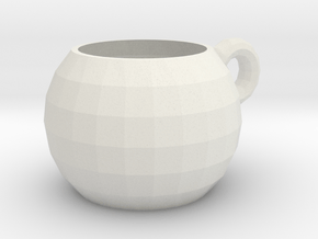 mug in White Natural Versatile Plastic