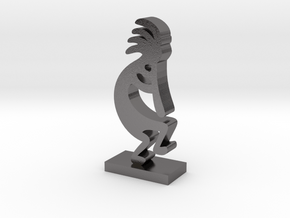 I3D KOKOPELLI in Polished Nickel Steel