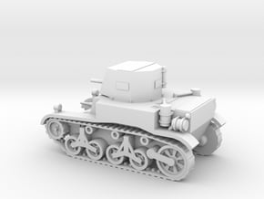 1/160 Scale M1A1 Light Tank in Tan Fine Detail Plastic