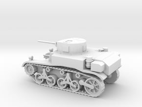 1/144 Scale M3A1 Light Tank in Tan Fine Detail Plastic