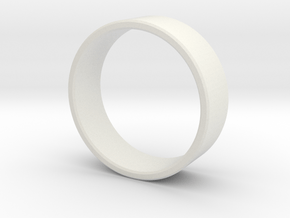 Simplicity in a Band in White Natural Versatile Plastic: 9.75 / 60.875