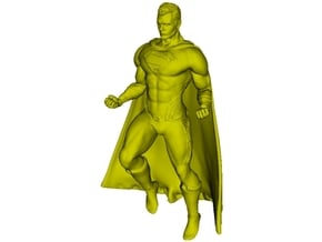 1/72 scale Superman superhero figure A in Tan Fine Detail Plastic