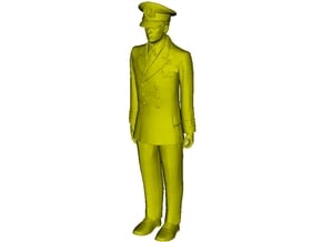 1/72 scale US Navy officer figure in Smoothest Fine Detail Plastic