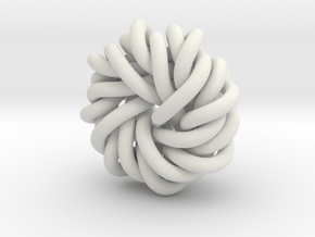 B&G Knot 12 in White Natural Versatile Plastic