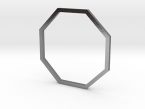 Octagon 19.41mm in Polished Silver