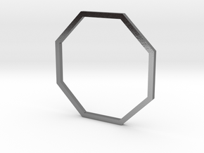 Octagon 19.84mm in Polished Silver