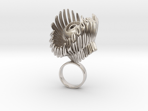 Scoltinga in Rhodium Plated Brass