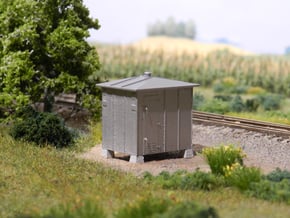 HO - Great Northern Railway - GRS CTC Bungalow in Tan Fine Detail Plastic
