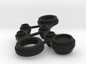 Carb-D Gearbox - bearing inlays, K25 / K18 in Black Natural Versatile Plastic