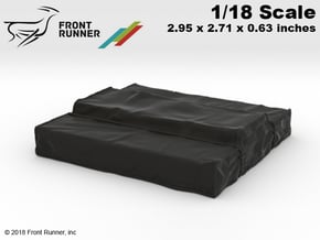 BR10029 Frontrunner 1/18 scale Roof Top Tent in Black Natural Versatile Plastic