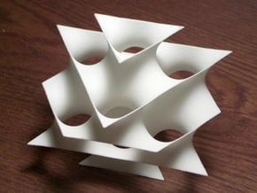 Schwarzcube1 in White Natural Versatile Plastic