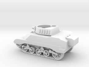 1/100 Scale M8 Howitzer Tank in Tan Fine Detail Plastic