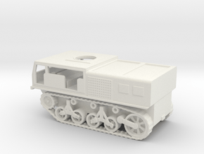 1/100 Scale M4 High Speed Tractor in White Natural Versatile Plastic