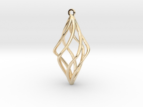 Pendente in 14k Gold Plated Brass