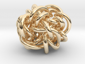 B&G Knot 11 in 14k Gold Plated Brass
