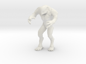 Hell knight - Doom  3 inch in White Natural Versatile Plastic
