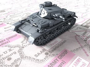 1/144 German Pz.Kpfw. IV Ausf. E Medium Tank in Tan Fine Detail Plastic