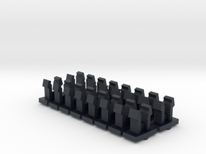 USS Flagg Replacement Deck Clips (x16) in Black PA12