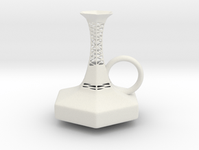 Vase 948RFL in White Natural Versatile Plastic