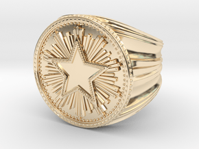 CS:GO - Service Medal Ring in 14K Yellow Gold