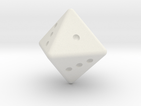 D8 dice request in White Natural Versatile Plastic