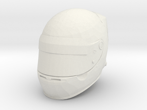 Helmet F1 - 1/4 in White Natural Versatile Plastic