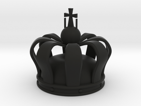 crown in Black Natural Versatile Plastic