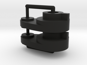 Tamiya (X2) Steering horn TA01 TA02, C9 part in Black Natural Versatile Plastic