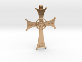 A Cross for All Christians in Polished Bronze