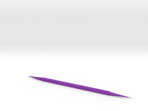 Green Toothpick in Purple Processed Versatile Plastic: Small