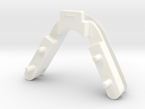 Nose Clip in White Processed Versatile Plastic
