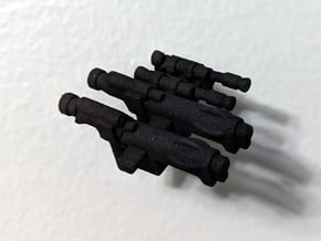 PRHI Glyos Star Wars Blasters in Black Natural Versatile Plastic